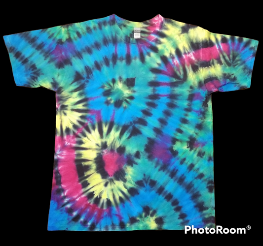 XL, Rainbow Loop, Tie Dye T-Shirt