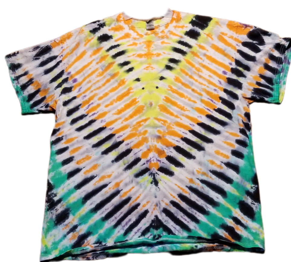 Tie Dye Short Sleeve T-Shirt, XLarge