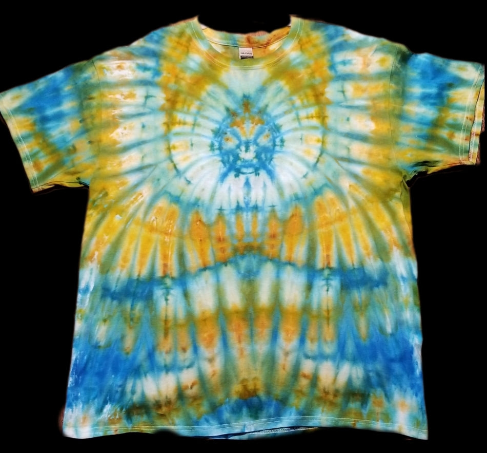 Tie Dye Short Sleeve T-Shirt, XLarge