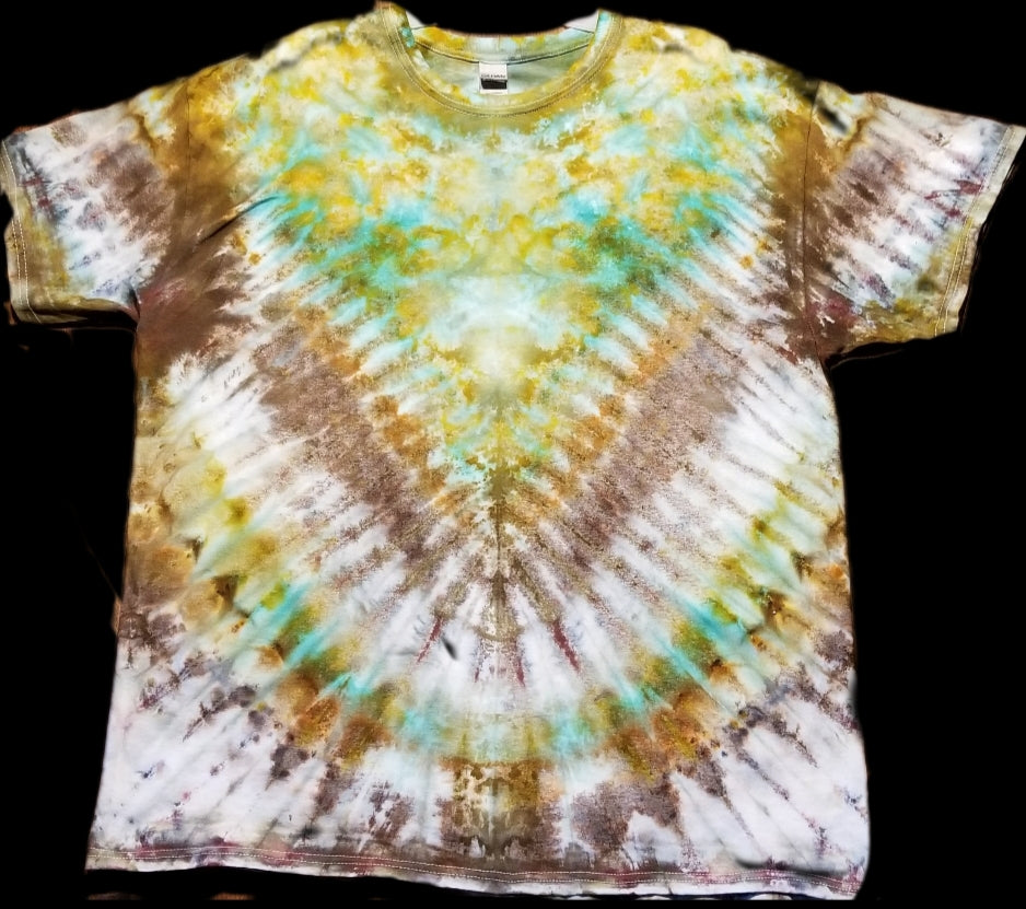 Tie Dye Short Sleeve T-Shirt, XLarge