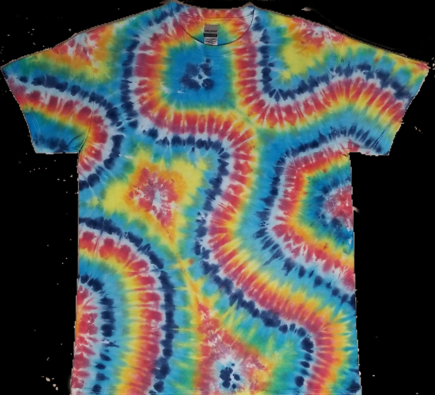 Tie dye short sleeve T-Shirt, Medium