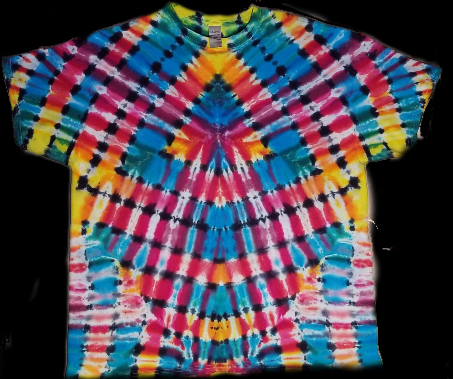 Tie dye short sleeve T-Shirt, XL