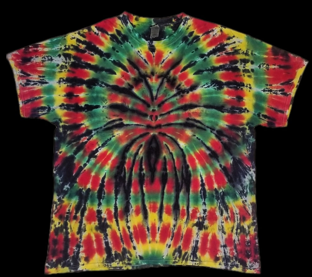 Tie dye short sleeve T-Shirt, XL